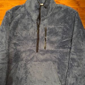 Victoria’s Secret pink half zip teddy